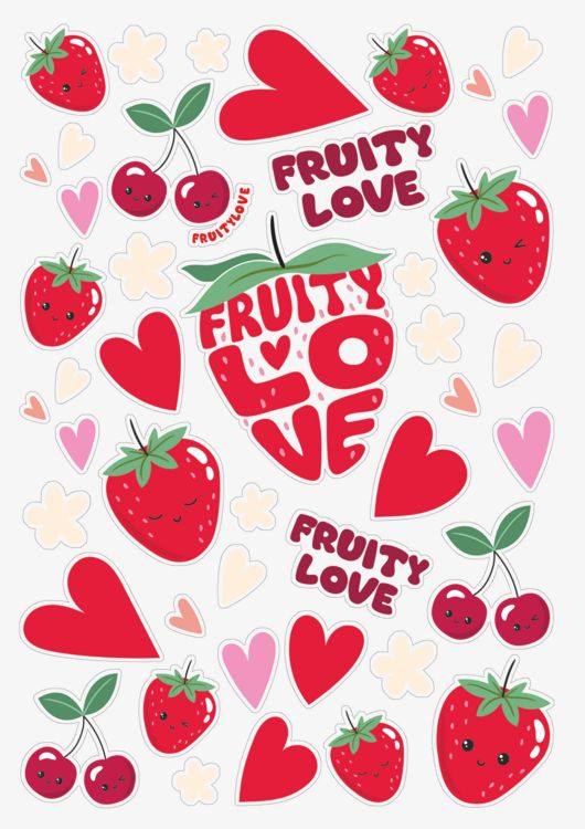 Produktbild: Brunnen Ausmalbuch Fruity Love