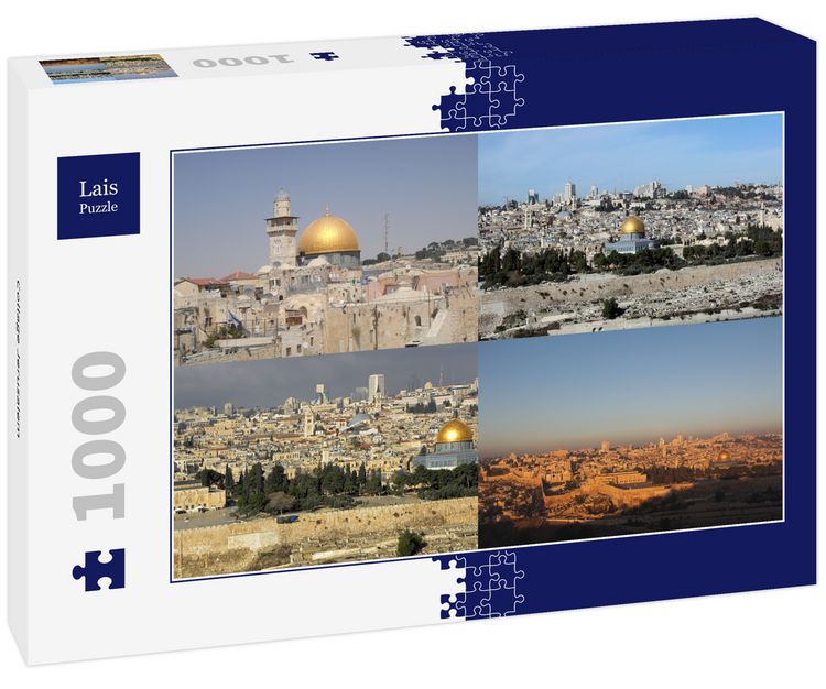 Produktbild: Lais Puzzle Collage Jerusalem 1000 Teile