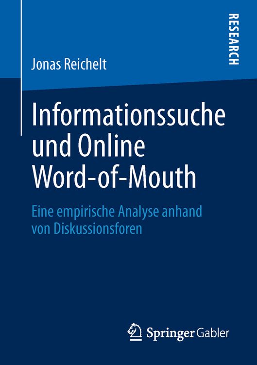 Produktbild: Informationssuche und Online Word-of-Mouth
