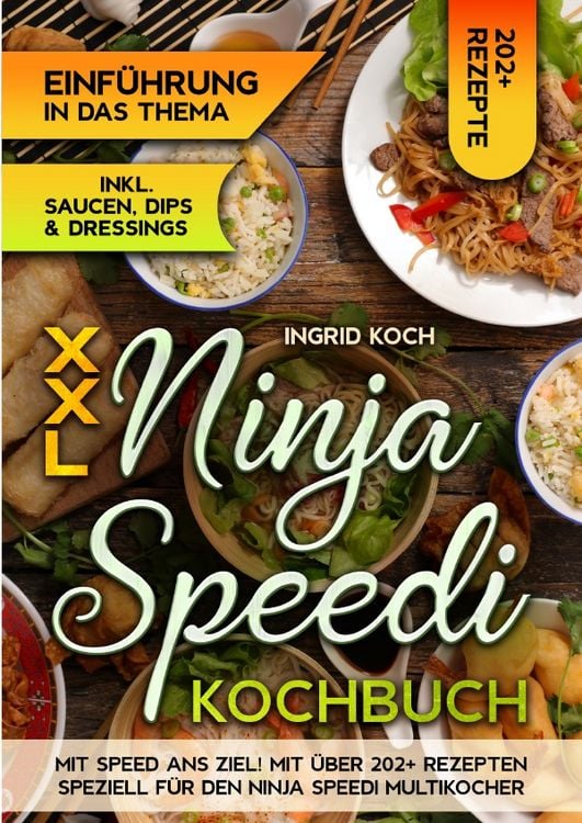 Produktbild: XXL Ninja Speedi Kochbuch