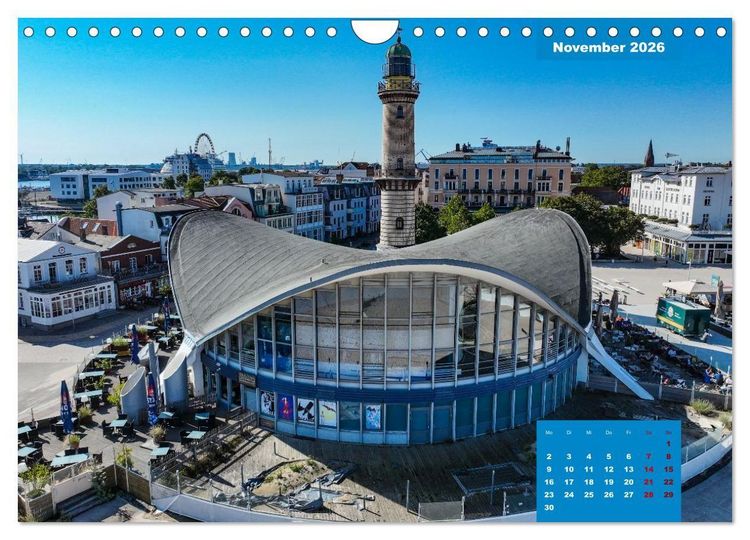 Produktbild: Hansestadt Rostock (Wandkalender 2026 DIN A4 quer), CALVENDO Monatskalender