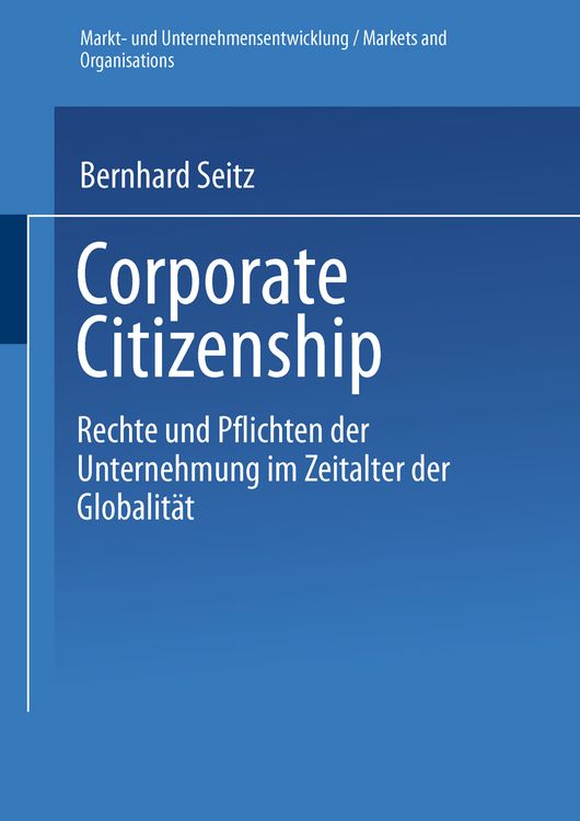 Produktbild: Corporate Citizenship