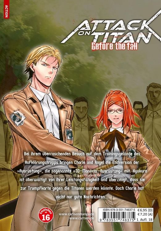 Produktbild: Attack on Titan - Before the Fall 13