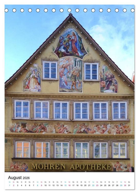 Produktbild: Stauferstadt Schw&auml;bisch Gm&uuml;nd (Tischkalender 2026 DIN A5 hoch), CALVENDO Monatskalender