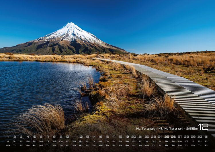 Produktbild: Neuseeland - Das Land der langen wei&szlig;en Wolke - 2027 - Kalender DIN A2