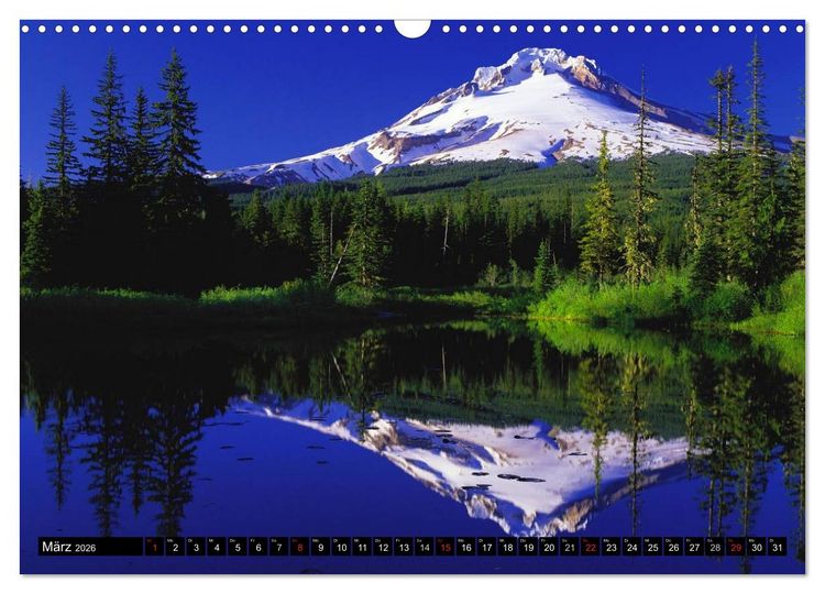Produktbild: Landschaften im Farbrausch (Wandkalender 2026 DIN A3 quer), CALVENDO Monatskalender