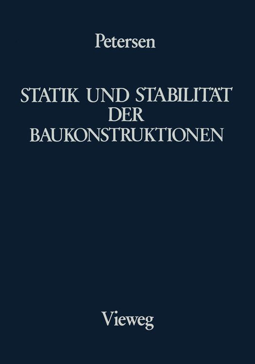 Produktbild: Statik und Stabilit&auml;t der Baukonstruktionen