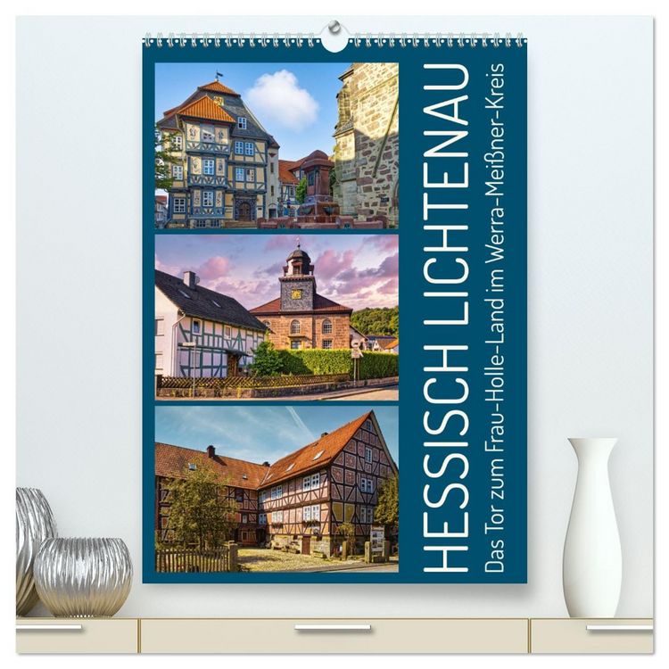 Produktbild: Hessisch Lichtenau (hochwertiger Premium Wandkalender 2026 DIN A2 hoch), Kunstdruck in Hochglanz