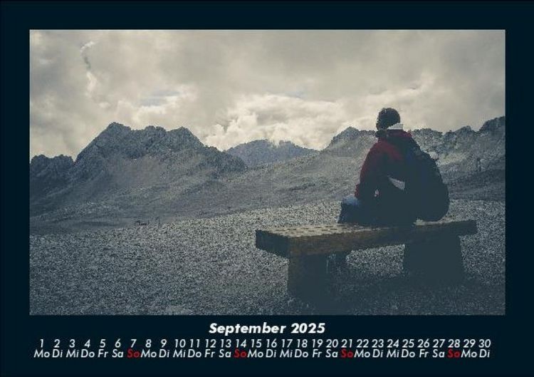 Produktbild: Bergige Welten 2025 Fotokalender DIN A5