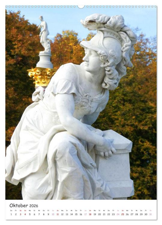 Produktbild: Der Park Sanssouci - ein Traum (Wandkalender 2026 DIN A2 hoch), CALVENDO Monatskalender