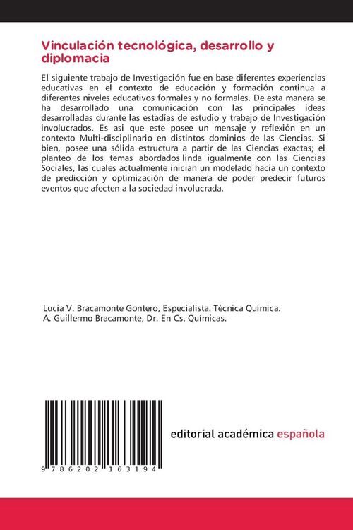 Produktbild: Vinculaci&oacute;n tecnol&oacute;gica, desarrollo y diplomacia