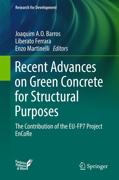 Produktbild: Recent Advances on Green Concrete for Structural Purposes