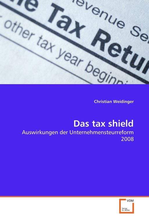 Produktbild: Das tax shield