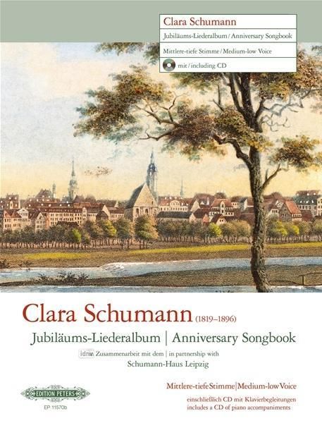 Produktbild: Jubil&auml;ums-Liederalbum -14 Lieder f&uuml;r mittlere / tiefe Singstimme und Klavier-
