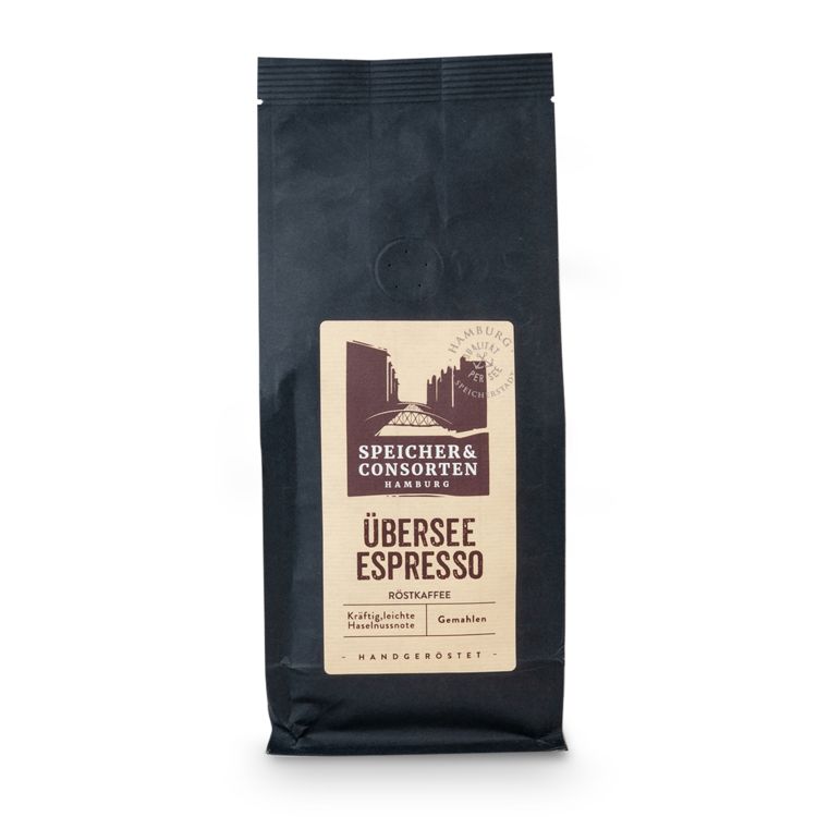 Produktbild: &Uuml;bersee Espresso gemahlen