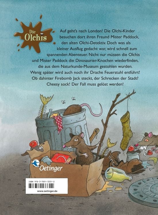 Produktbild: Die Olchis und die Gully-Detektive von London