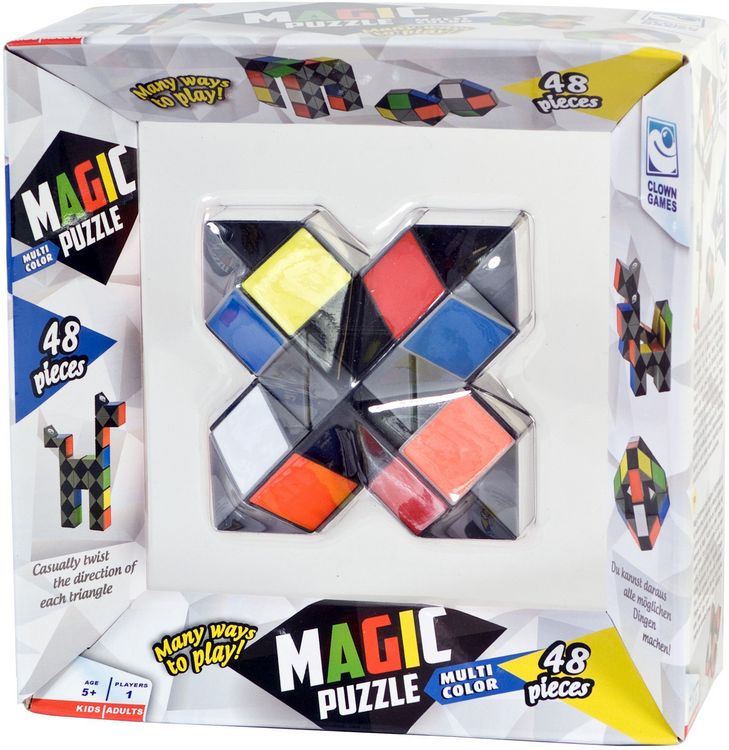 Produktbild: Clown Magic Puzzle 48-teilig Multicolor