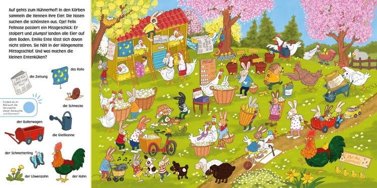 Produktbild: H&ouml;r mal (Soundbuch): Wimmelbuch: Has, Has, Osterhas