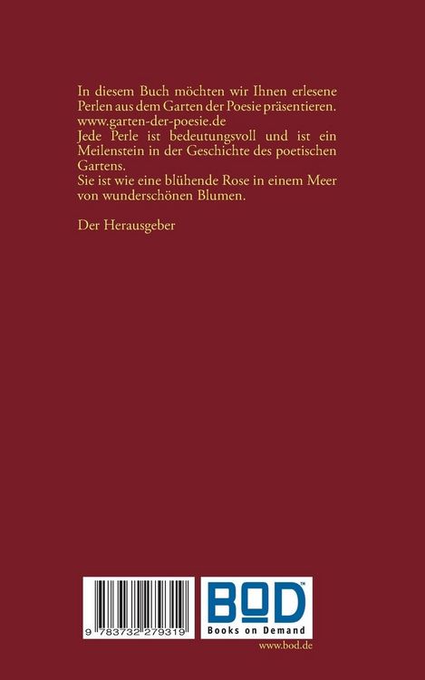 Produktbild: Poesie - Perlen