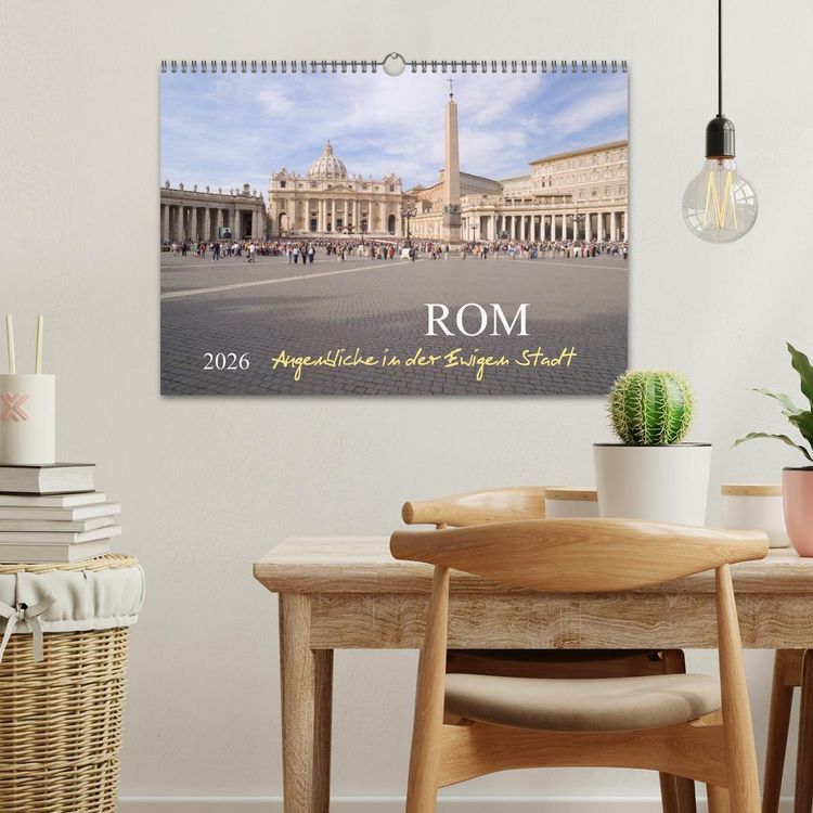 Produktbild: Rom, Augenblicke in der Ewigen Stadt (Wandkalender 2026 DIN A3 quer), CALVENDO Monatskalender