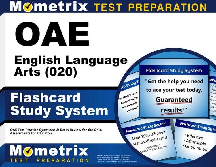 Produktbild: Oae English Language Arts (020) Flashcard Study System