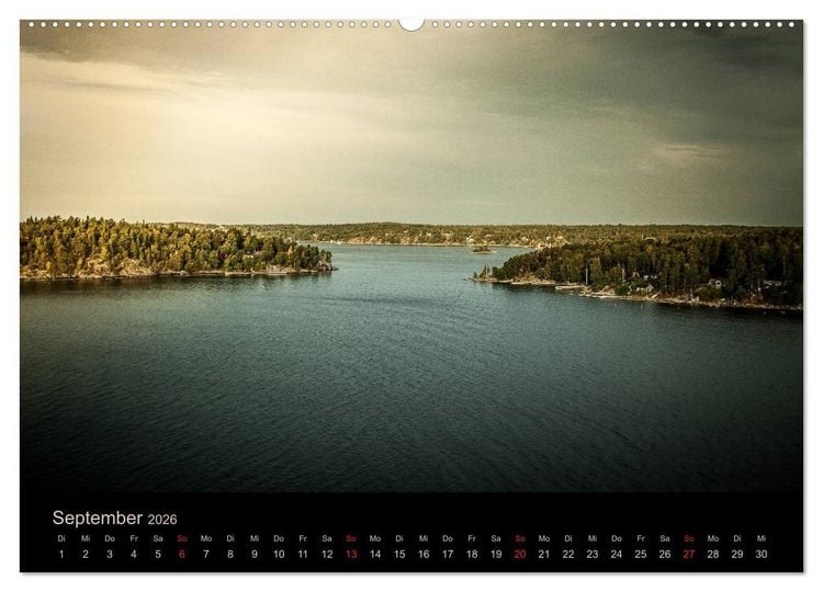 Produktbild: Schweden Sch&auml;rengarten (hochwertiger Premium Wandkalender 2026 DIN A2 quer), Kunstdruck in Hochglanz