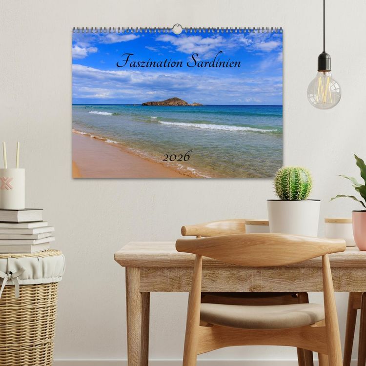 Produktbild: Faszination Sardinien (Wandkalender 2026 DIN A3 quer), CALVENDO Monatskalender