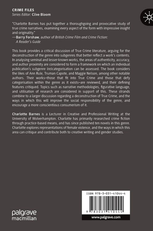 Produktbild: Deconstructing True Crime Literature