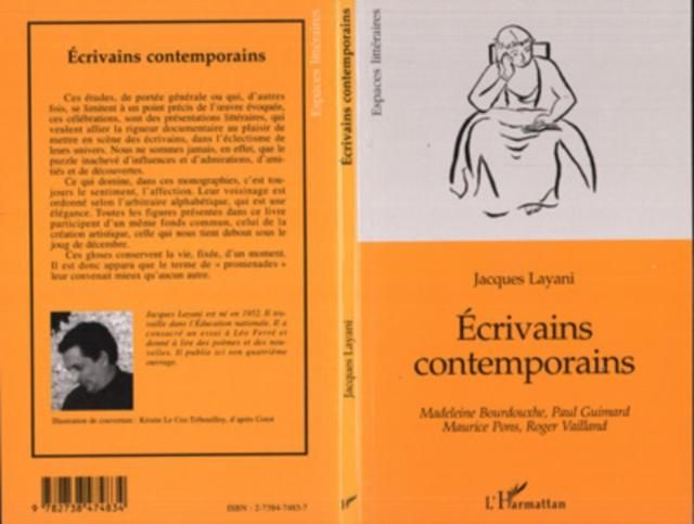 Produktbild: Ecrivains Contemporains