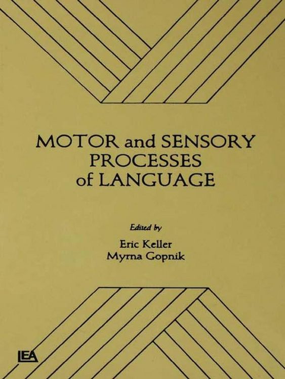 Produktbild: Motor and Sensory Processes of Language