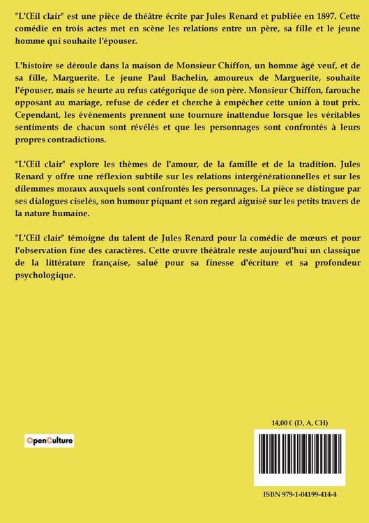 Produktbild: L'&iquest;il clair