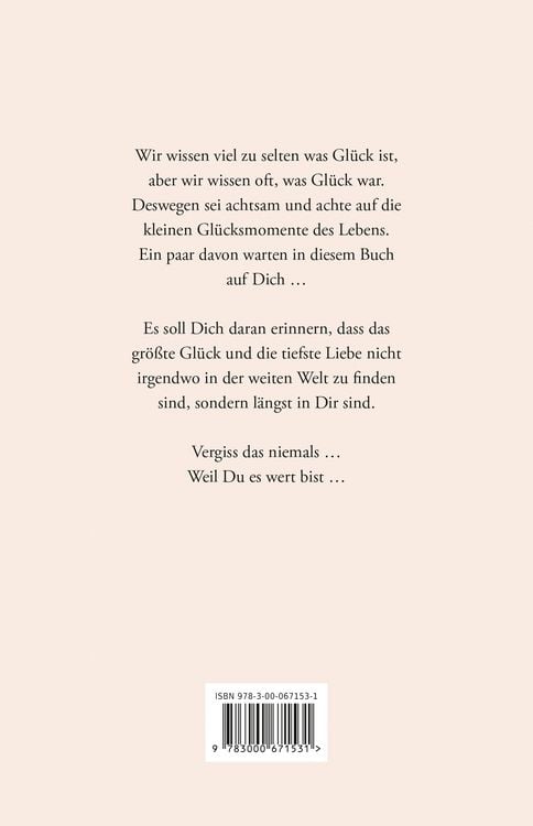 Produktbild: Weil ich es wert bin!