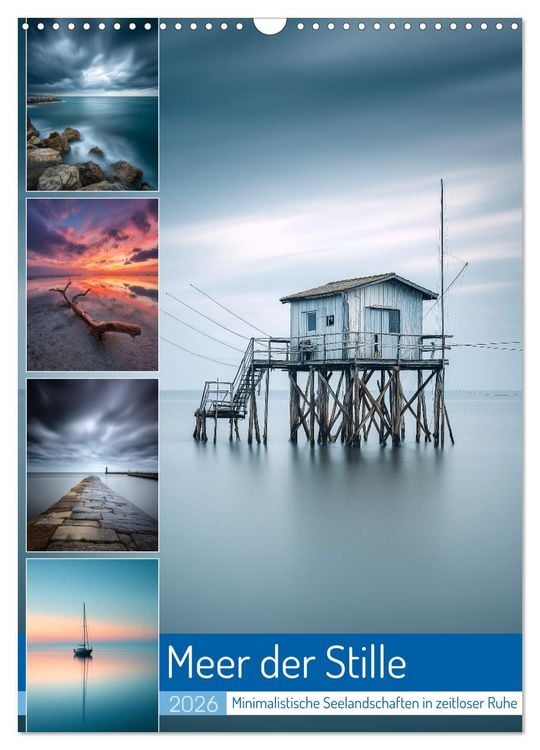 Produktbild: Meer der Stille (Wandkalender 2026 DIN A3 hoch), CALVENDO Monatskalender