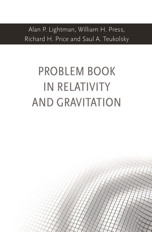 Produktbild: Problem Book in Relativity and Gravitation