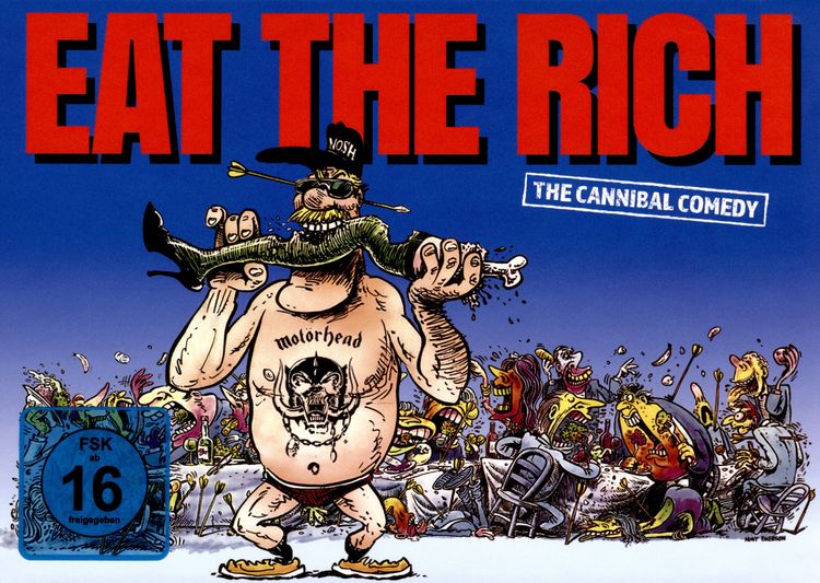 Produktbild: Eat the Rich - The Cannibal Comedy - Limitiertes Mediabook Cover A (+ DVD)