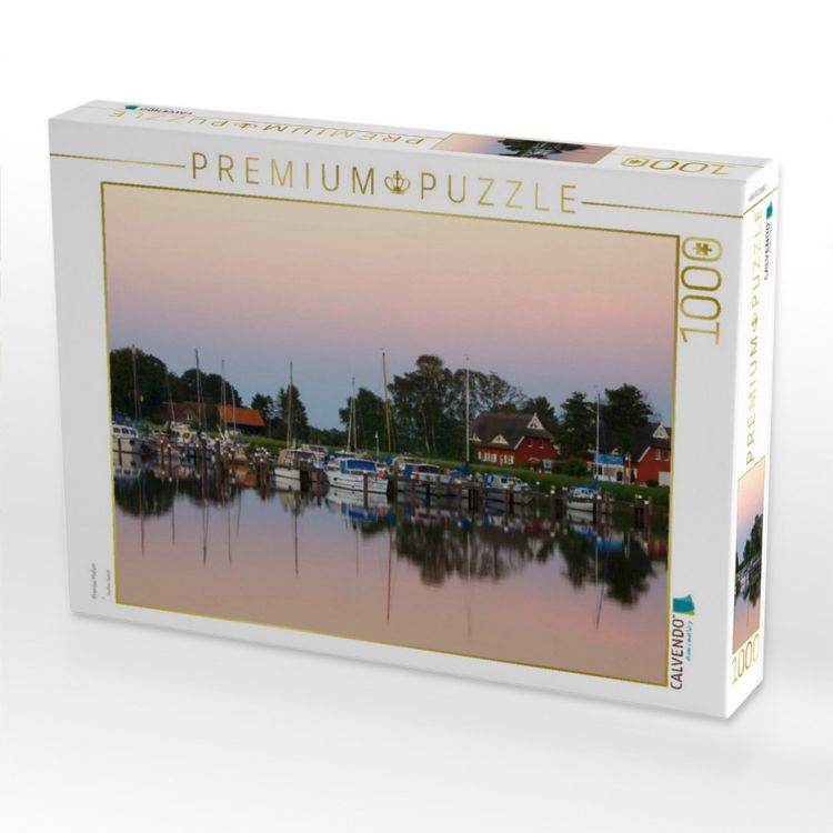 Produktbild: CALVENDO Puzzle Prerow Hafen | 1000 Teile Lege-Gr&ouml;&szlig;e 64x48cm Foto-Puzzle f&uuml;r gl&uuml;ckliche Stunden
