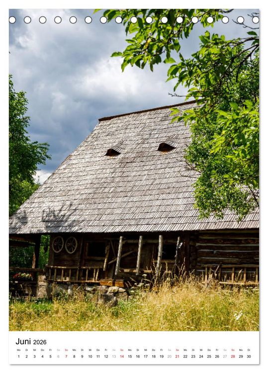 Produktbild: Wundersch&ouml;nes Maramures (Tischkalender 2026 DIN A5 hoch), CALVENDO Monatskalender
