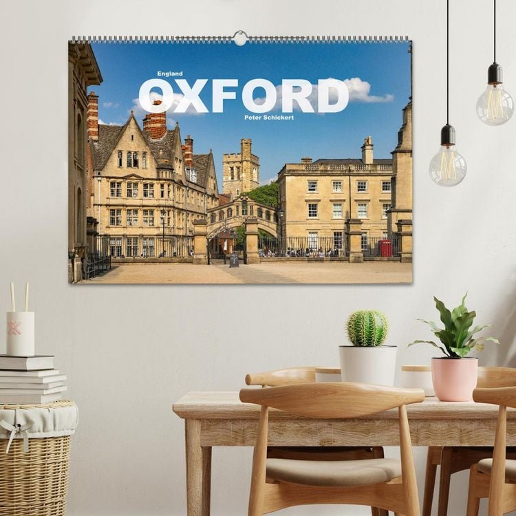 Produktbild: England - Oxford (Wandkalender 2026 DIN A2 quer), CALVENDO Monatskalender