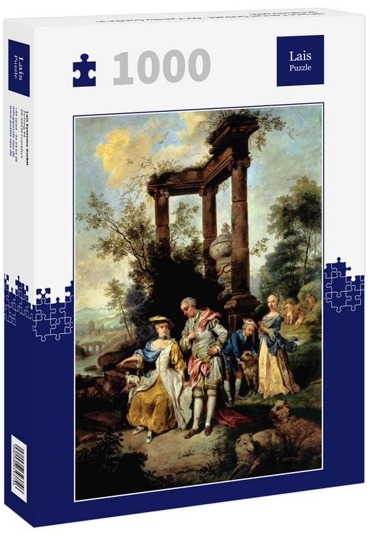Produktbild: Lais Puzzle Johann Conrad Seekatz - Die Familie Goethe in Sch&auml;fertracht 1000 Teile