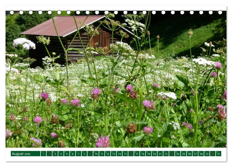 Produktbild: Montafon (Tischkalender 2026 DIN A5 quer), CALVENDO Monatskalender