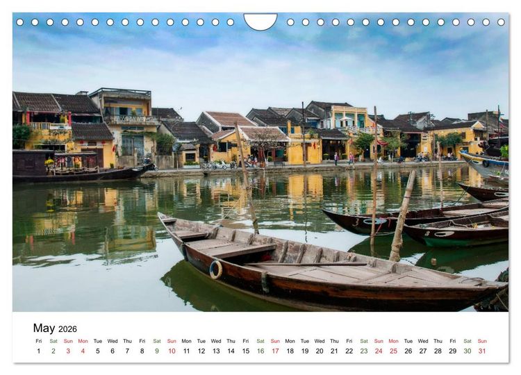 Produktbild: VIETNAM (Wall Calendar 2026 DIN A4 landscape), CALVENDO 12 Month Wall Calendar