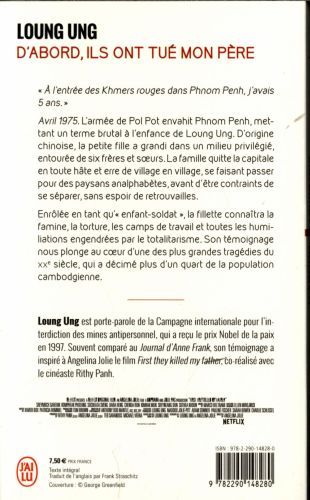 Produktbild: D'abord, ils ont tu&eacute; mon p&egrave;re : document