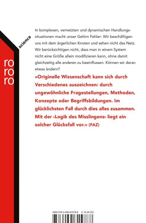 Produktbild: Die Logik des Misslingens