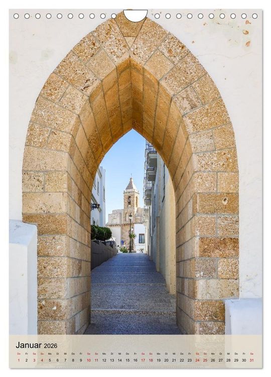 Produktbild: Rota &ndash; Andalusiens Schatz am Atlantik (Wandkalender 2026 DIN A4 hoch), CALVENDO Monatskalender