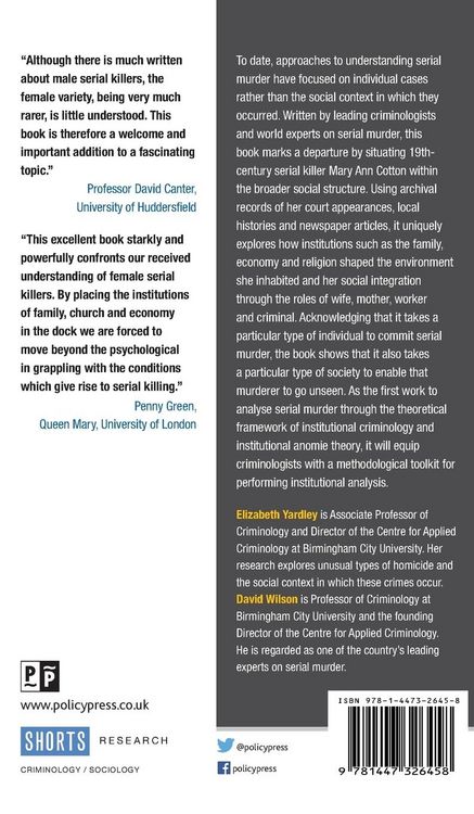 Produktbild: Female serial killers in social context