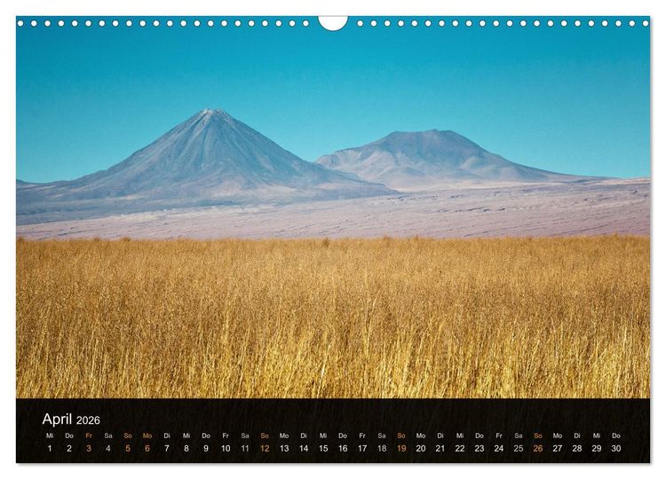 Produktbild: Atacama: Die W&uuml;ste im Norden Chiles (Wandkalender 2026 DIN A3 quer), CALVENDO Monatskalender
