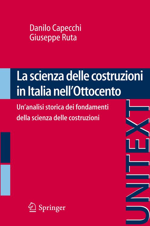 Produktbild: La scienza delle costruzioni in Italia nell'Ottocento