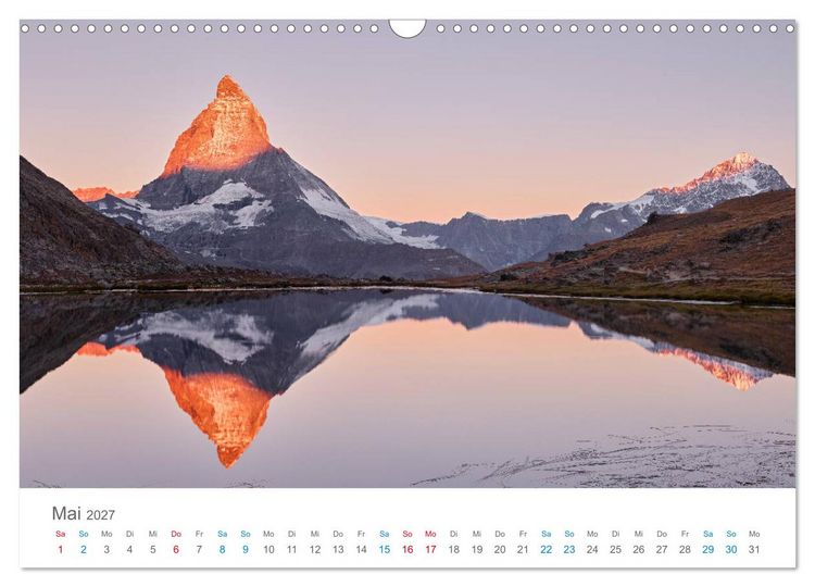 Produktbild: Alpen im Licht (Wandkalender 2027 DIN A3 quer), CALVENDO Monatskalender