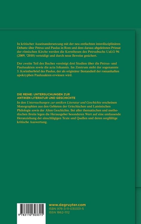 Produktbild: Petrus und Paulus in Jerusalem und Rom