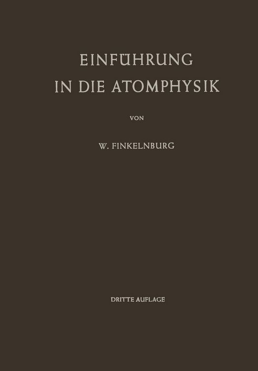 Produktbild: Einf&uuml;hrung in die Atomphysik